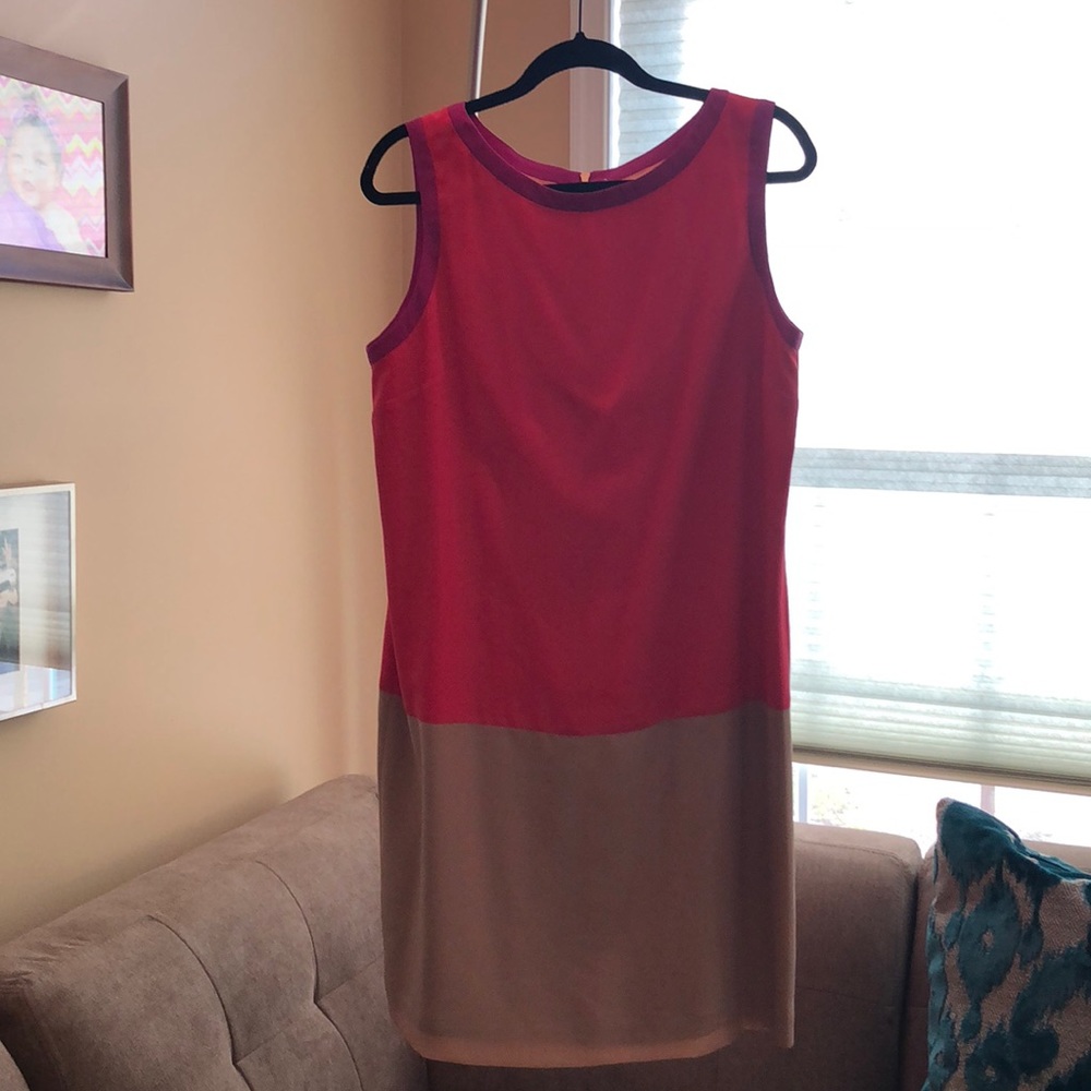 Ann Taylor Color Block Dress